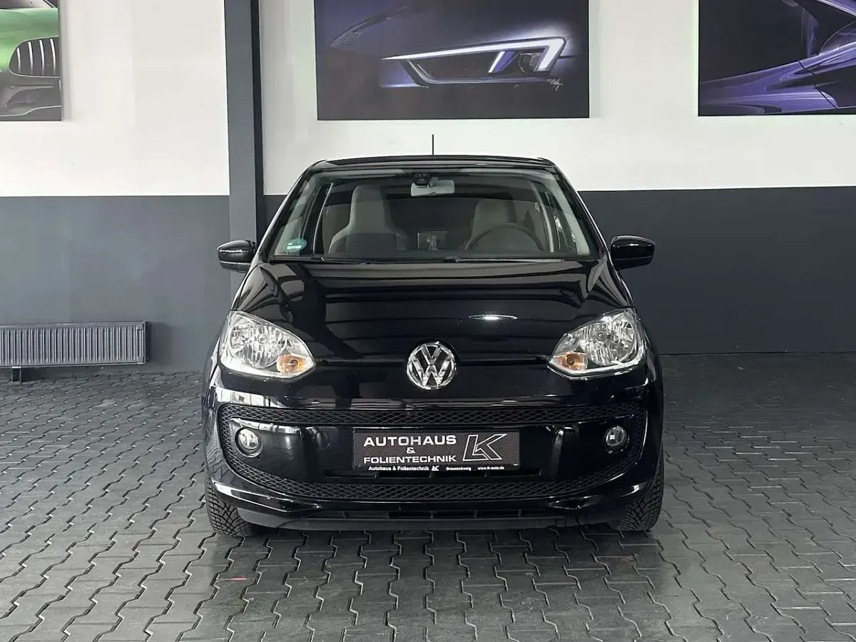 Gebraucht VW up! Sound 75 PS (55 kW) 2012 Schwarz Kleinwagen