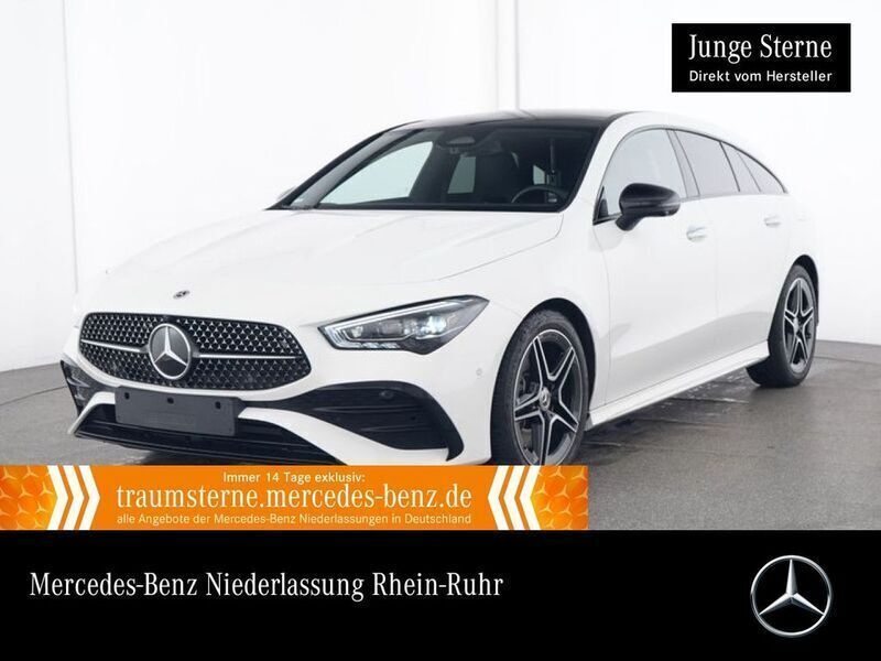 Polarweiß Gebraucht 2024 Mercedes CLA250 AMG Limousine | 42.990 € (Fairer Preis) - Bild 1/3