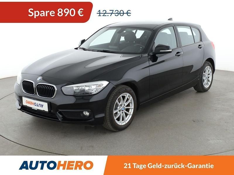 Schwarz Gebraucht 2016 BMW 116 Advantage Kleinwagen | 11.510 € (Fairer Preis) - Bild 1/3