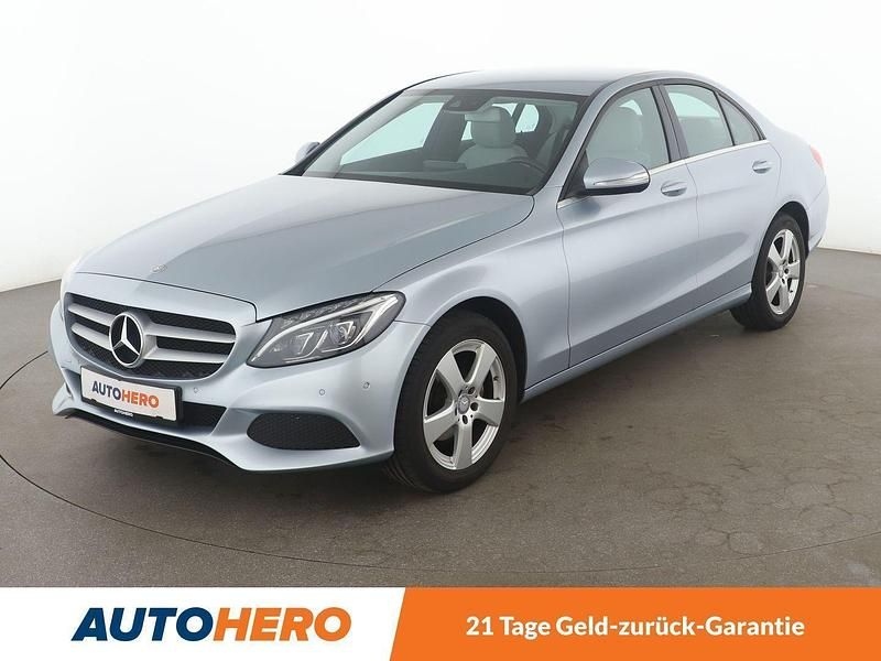 Silber Gebraucht 2014 Mercedes C180 Limousine | 17.130 € (Fairer Preis) - Bild 1/3