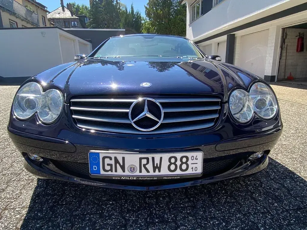 Gebraucht Mercedes SL350 245 PS (180 kW) 2005 Blau Cabrio