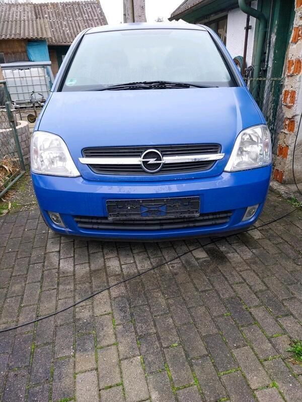 Silber Gebraucht 2005 Opel Meriva Van / Kleinbus | 299 € (Superpreis) - Bild 1/4