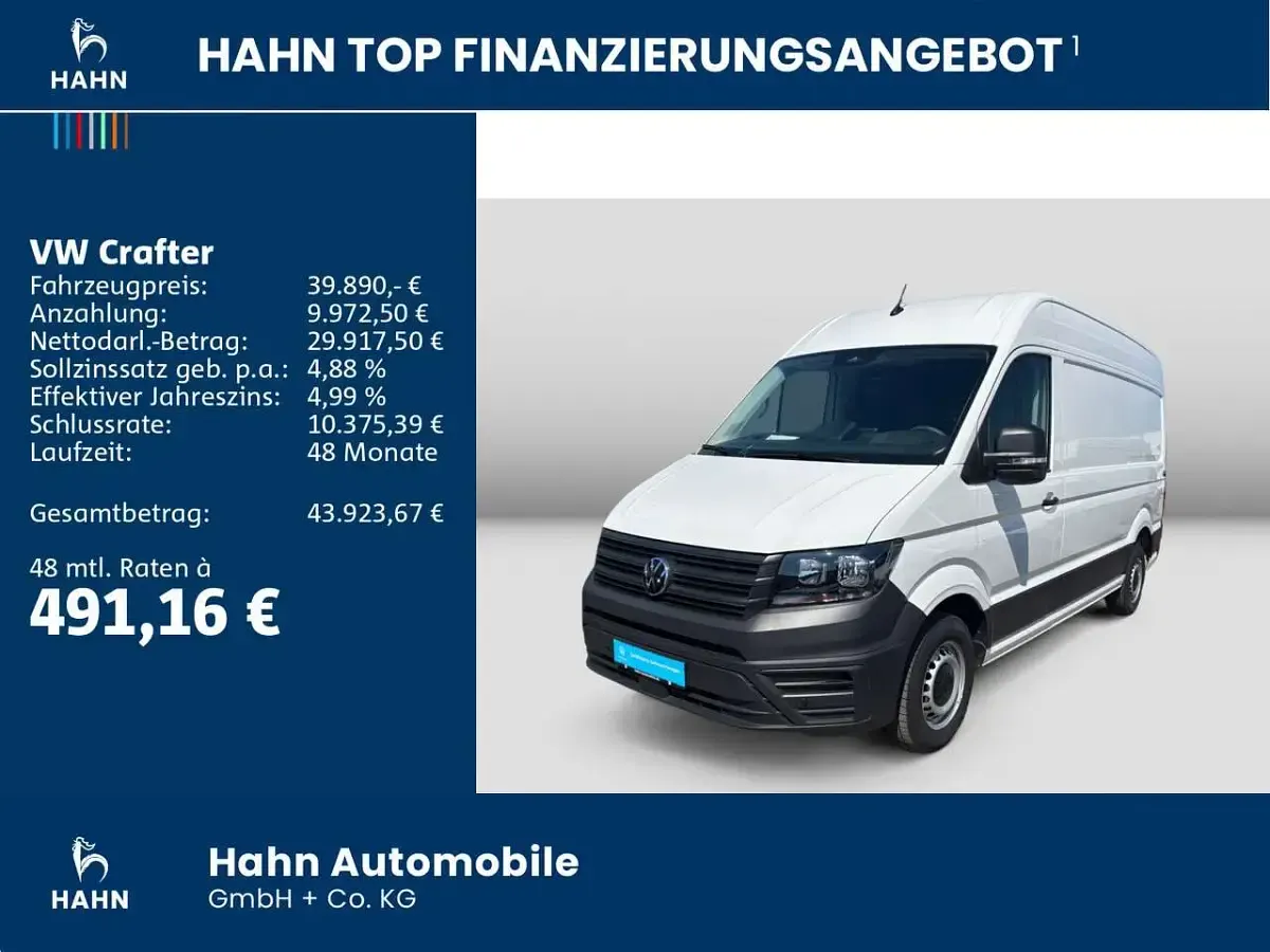 Brugt VW Crafter 140 HK (102 kW) 2025 Hvid Van