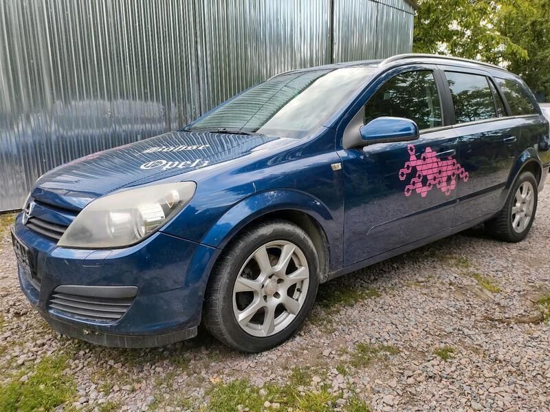 Blau Gebraucht 2005 Opel Astra Kombi | 450 € (Superpreis) - Bild 1/4