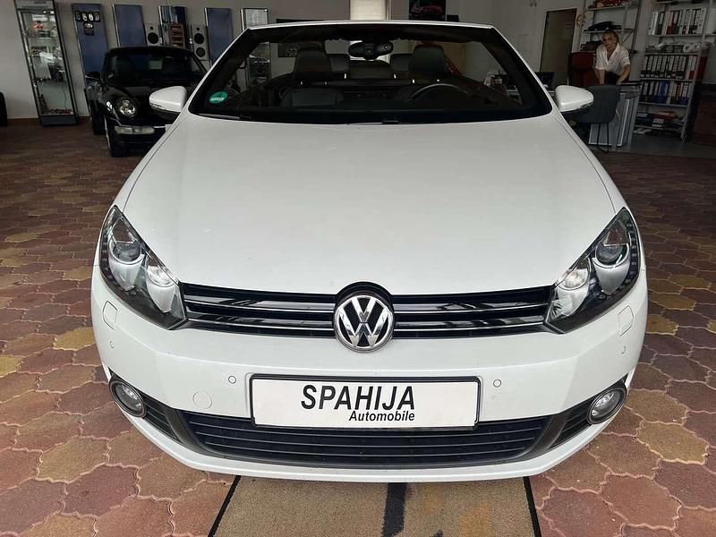 Oryxweiss Gebraucht 2012 VW Golf Cabriolet Basis Cabrio | 8.499 € (Guter Preis) - Bild 1/4