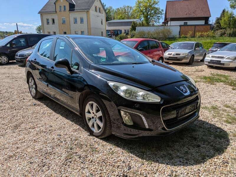 Schwarz perla met. schutzlack Gebraucht 2012 Peugeot 308 Active Kleinwagen | 3.990 € (Fairer Preis) - Bild 1/4