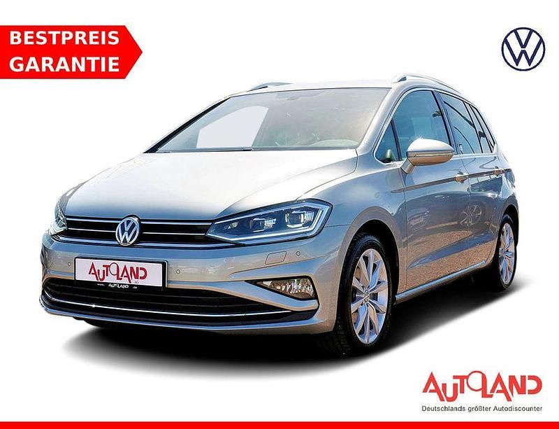 Silber Gebraucht 2018 VW Golf Sportsvan Highline Van / Kleinbus | 19.990 € (Etwas zu teuer) - Bild 1/4