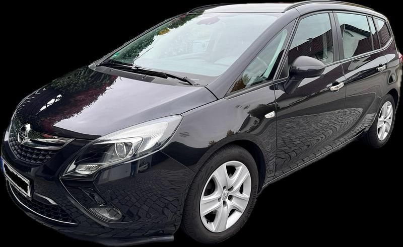 Schwarz Gebraucht 2012 Opel Zafira Tourer Van / Kleinbus | 4.500 € (Superpreis) - Bild 1/4