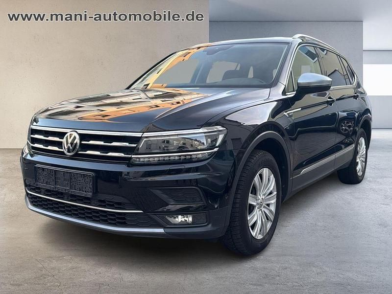 Schwarz Gebraucht 2017 VW Tiguan Allspace Highline SUV | 19.990 € (Fairer Preis) - Bild 1/4