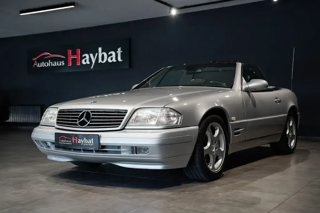Gebraucht Mercedes SL320 224 PS (164 kW) 2000 Silber Cabrio