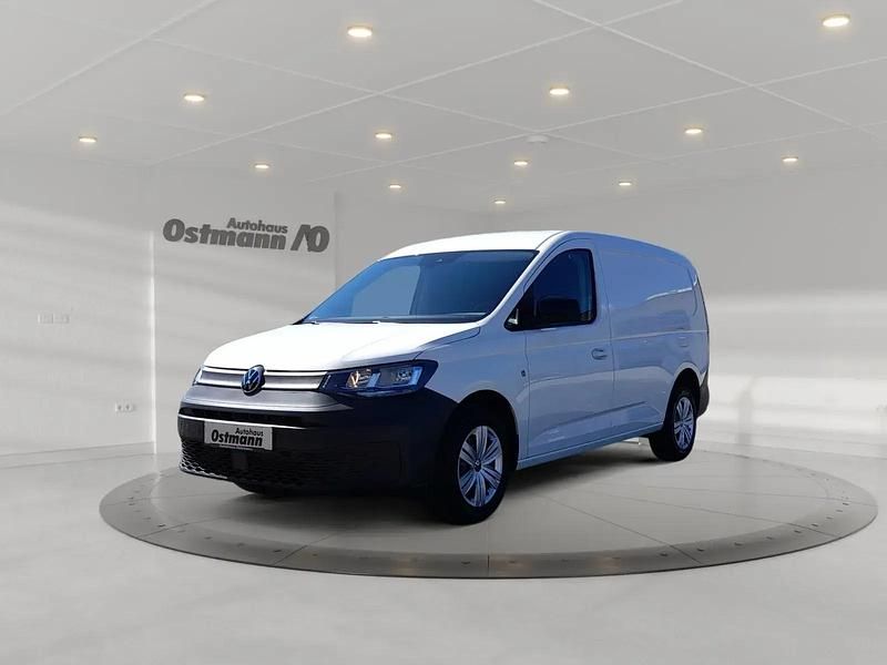 Weiß Neu 2025 VW Caddy Maxi Basis Van / Kleinbus | 37.578 € (Teuer) - Bild 1/4