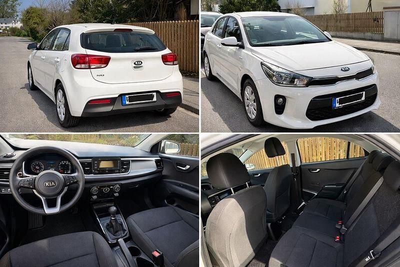 Gebraucht Kia Rio Edition 7 84 PS (61 kW) 2017 Weiß Limousine