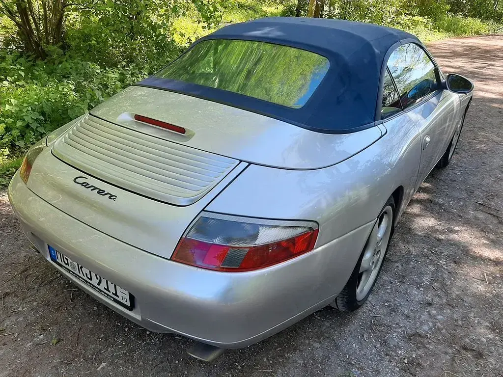 Gebraucht Porsche 911 Carrera Cabriolet 300 PS (220 kW) 1999 Silber Cabrio
