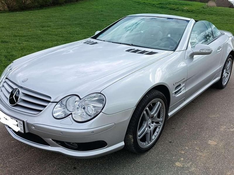 Grau Gebraucht 2003 Mercedes SL55 AMG AMG Cabrio | 35.490 € - Bild 1/4