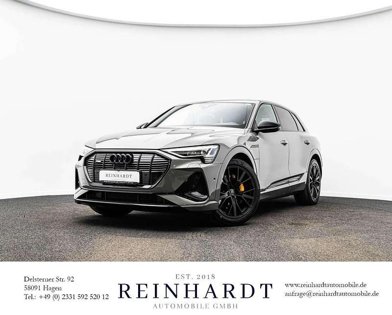 Chronosgrau metallic Gebraucht 2022 Audi e-tron Black Edition SUV | 39.155 € (Fairer Preis) - Bild 1/1