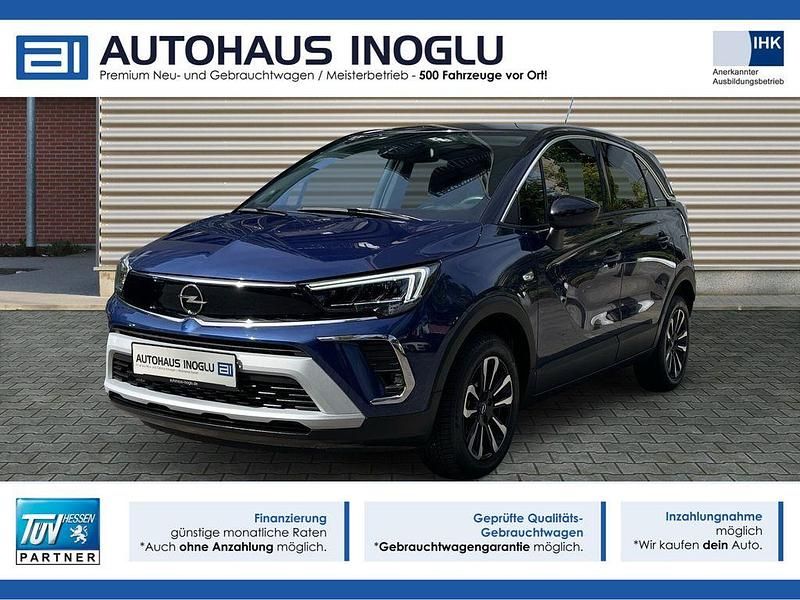 Blau nautic blau (metallic) Gebraucht 2023 Opel Crossland Elegance SUV | 19.680 € (Guter Preis) - Bild 1/4