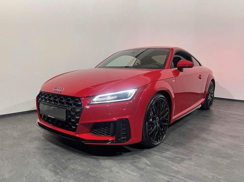 Rot Gebraucht 2021 Audi TT Ambiente Coupé | 28.999 € (Superpreis) - Bild 1/4