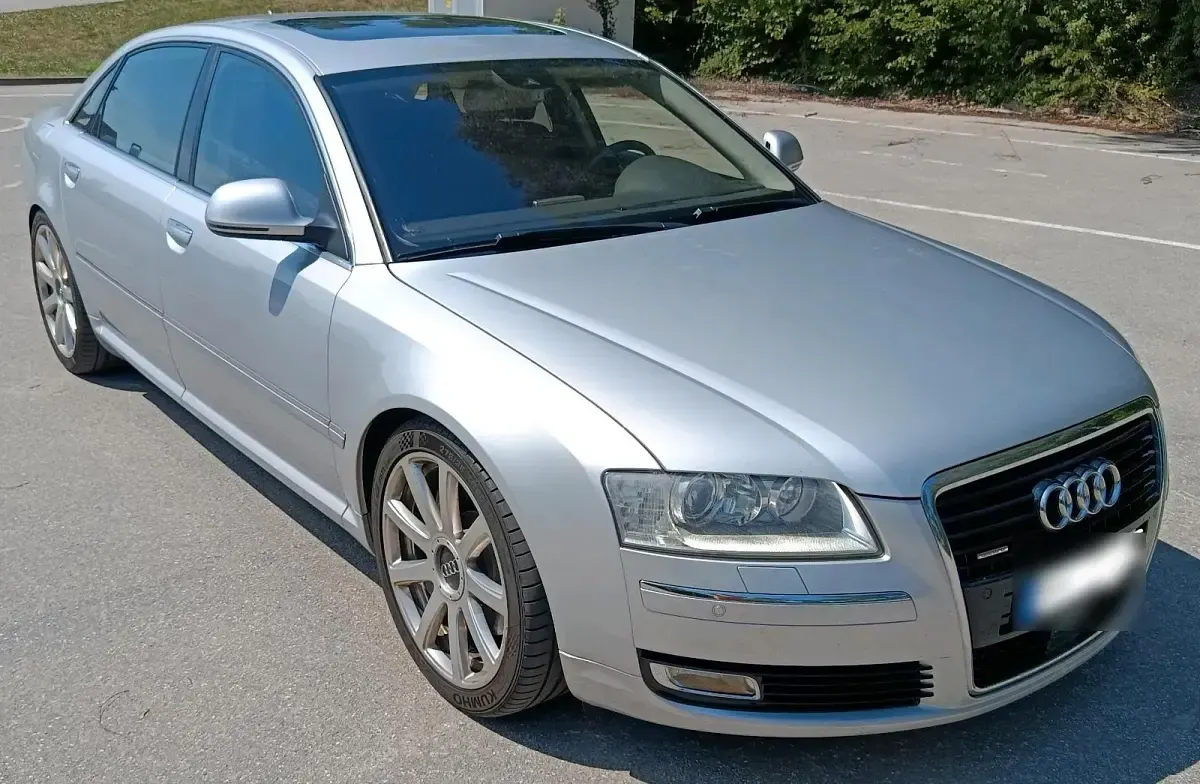Gebraucht Audi A8L Comfort 232 PS (170 kW) 2008 Silber Limousine