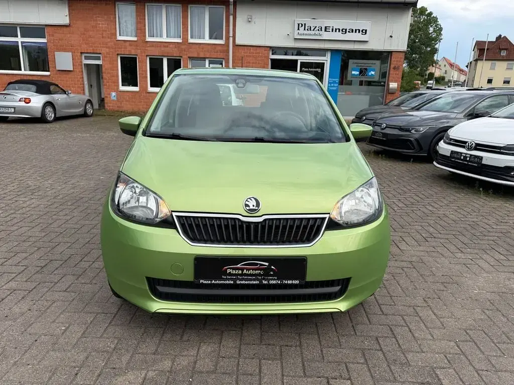 Gebraucht Skoda Citigo Ambition 68 PS (50 kW) 2014 Grün Kleinwagen
