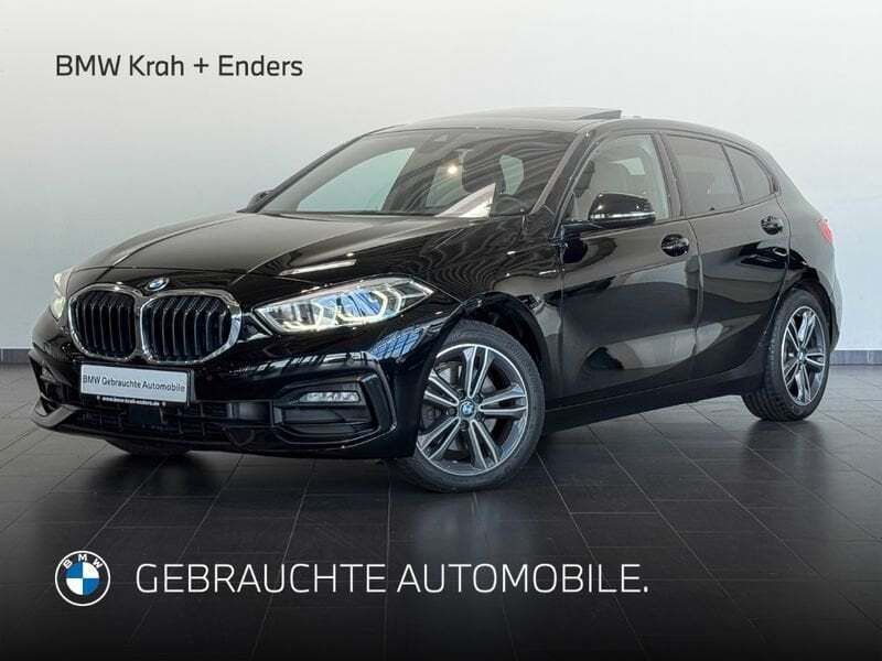 Schwarz Gebraucht 2020 BMW 118 Sport Line Kleinwagen | 21.990 € (Etwas zu teuer) - Bild 1/4