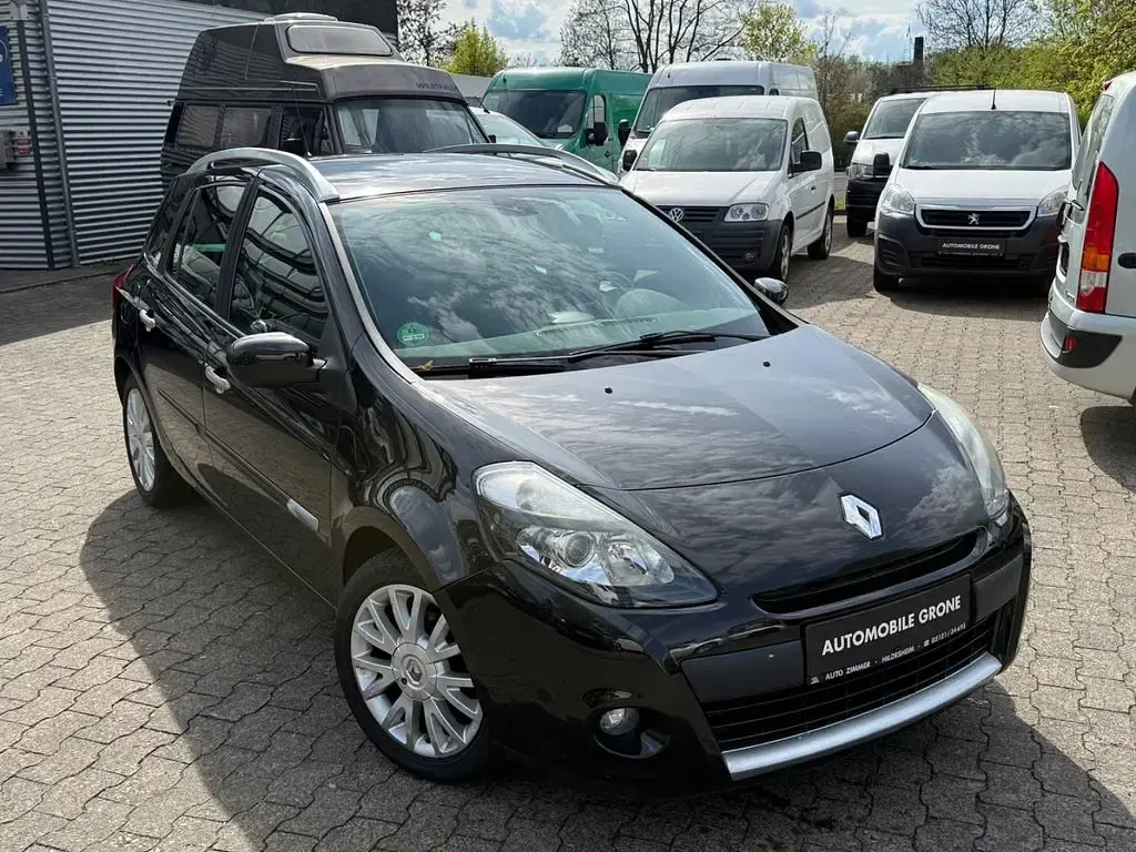 Gebraucht Renault Clio Dynamique 101 PS (74 kW) 2009 Schwarz Limousine