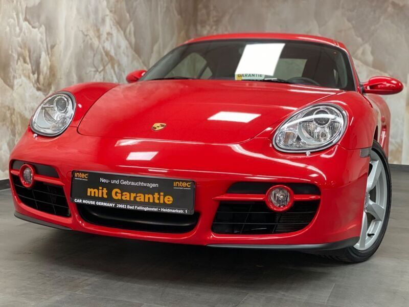 Rot Gebraucht 2007 Porsche Cayman Coupé | 34.990 € (Etwas zu teuer) - Bild 1/4