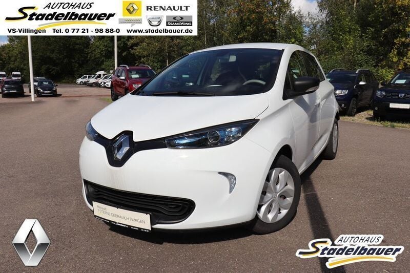 Weiß Gebraucht 2017 Renault Zoe Life Kleinwagen | 7.777 € (Fairer Preis) - Bild 1/4