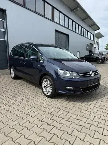 Gebraucht VW Sharan Cup 140 PS (102 kW) 2014 Blau Van / Kleinbus