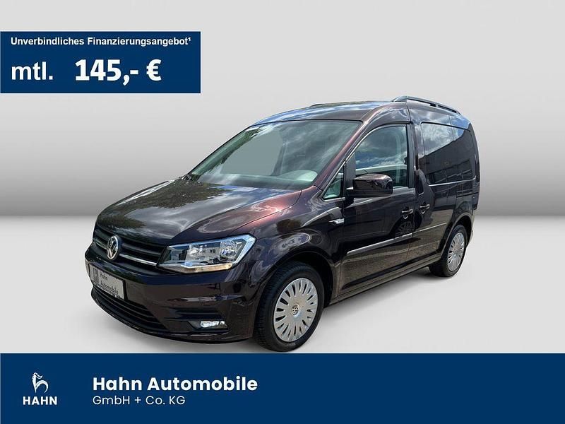 Black berry metallic Gebraucht 2018 VW Caddy Trendline Van / Kleinbus | 18.690 € (Guter Preis) - Bild 1/3