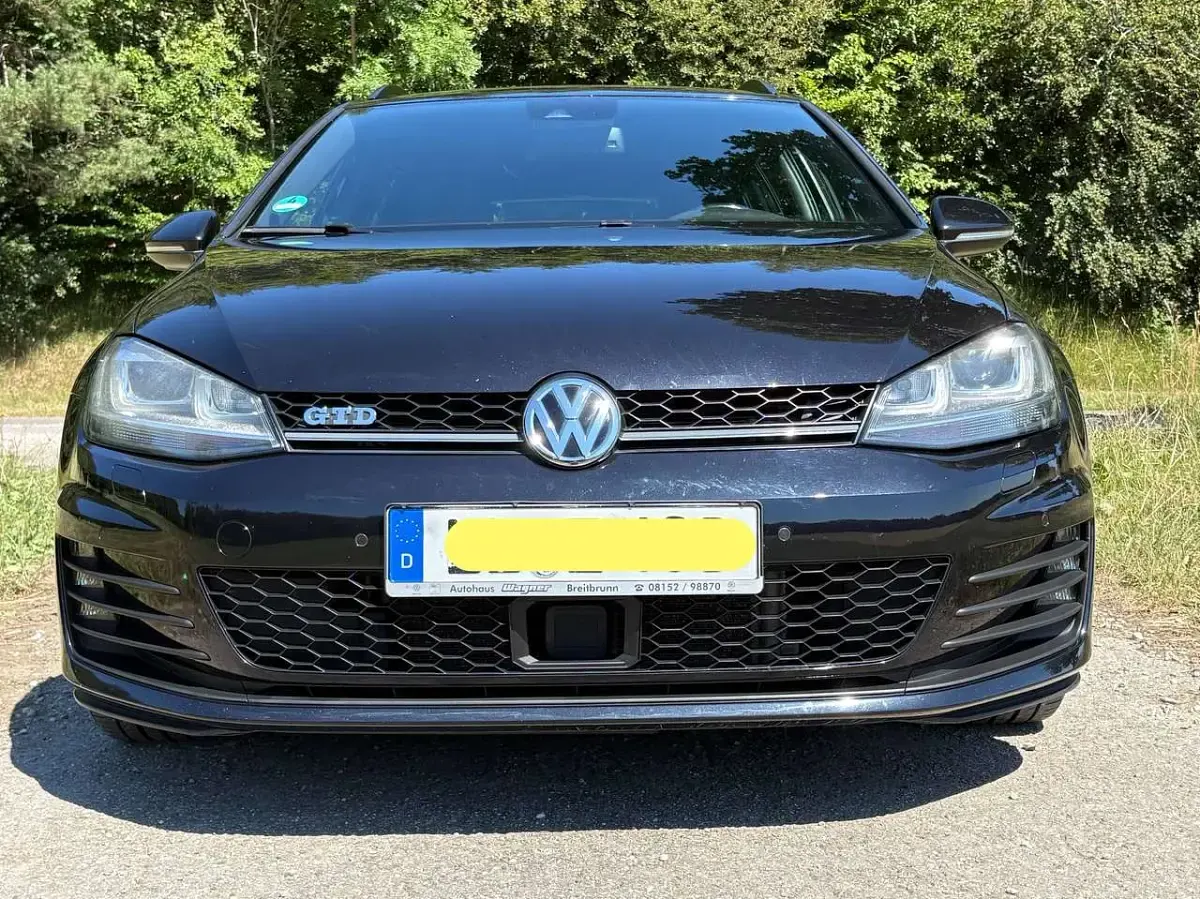 Gebraucht VW Golf VII GTD 184 PS (135 kW) 2015 Schwarz Limousine