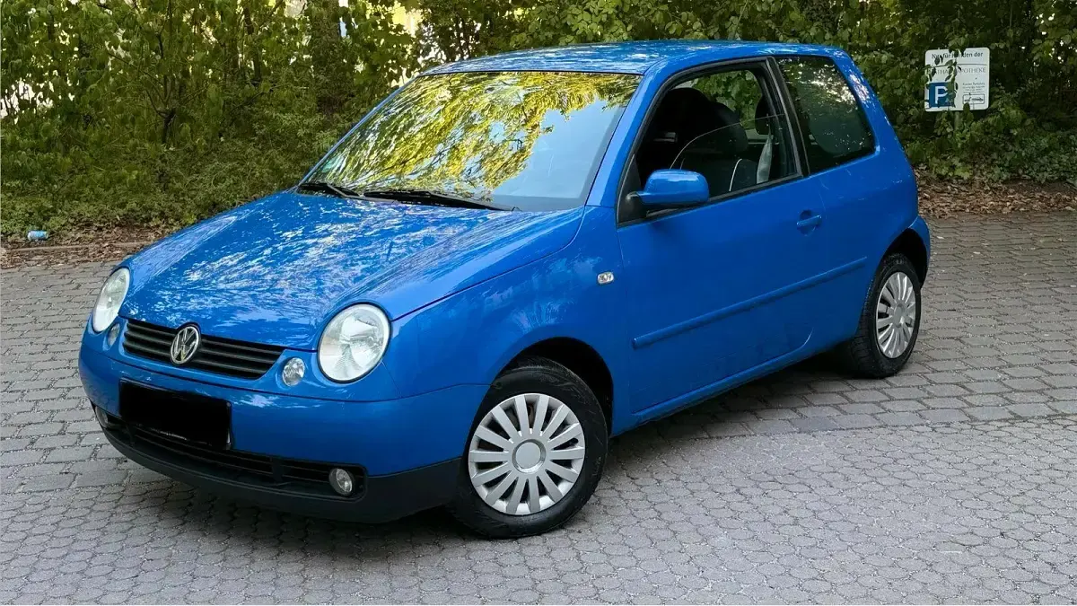 Gebraucht VW Lupo 50 PS (36 kW) 2002 Blau Kleinwagen