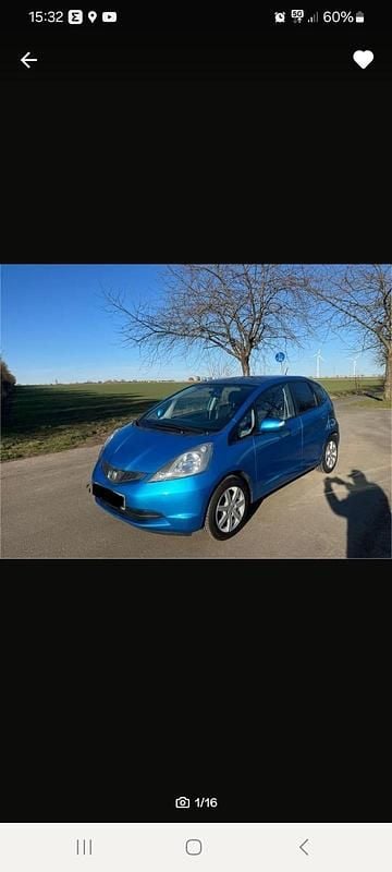 Gebraucht Honda Jazz 99 PS (72 kW) 2009 Blau Kleinwagen