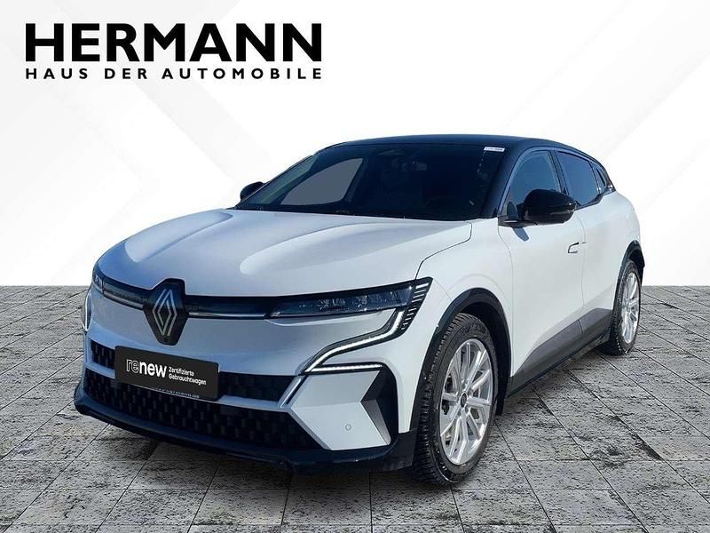 Gebraucht Renault Megane E-Tech Techno 160 kW (218 PS) 2022 Arktisweiß, dach black pearl Limousine