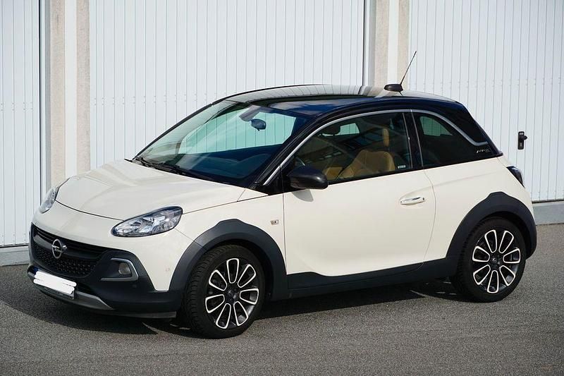 Gebraucht Opel Adam Rocks Rocks 101 PS (74 kW) 2017 Weiß Kleinwagen