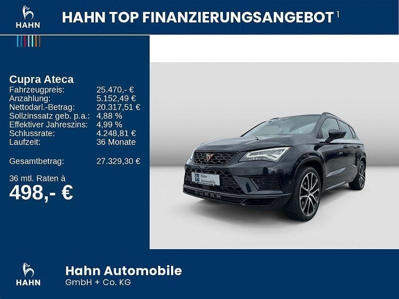 Second-hand Cupra Ateca 300 CP (220 kW) 2020 Negru SUV