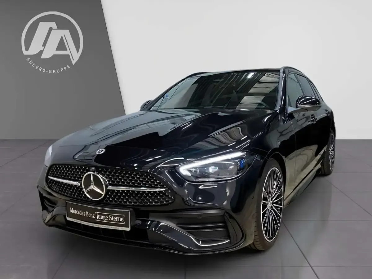 Gebraucht Mercedes C300 AMG 258 PS (189 kW) 2024 Schwarz obsidianschwarz Kombi