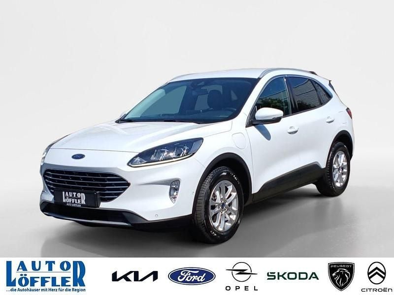 Frostweiß Gebraucht 2022 Ford Kuga Titanium SUV | 20.909 € (Superpreis) - Bild 1/4