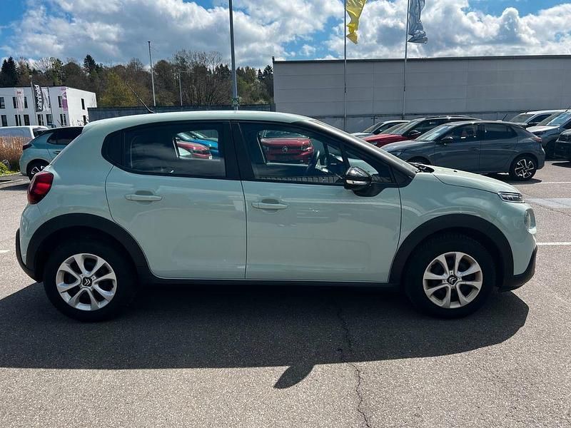 Gebraucht Citroën C3 Feel 82 PS (60 kW) 2019 Grün Kleinwagen