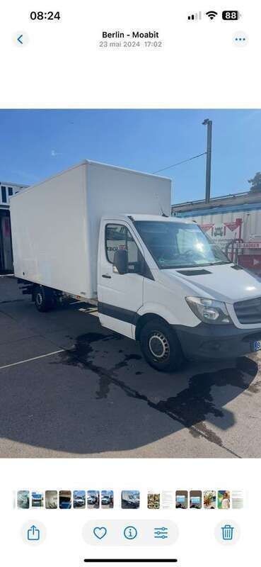 Weiß Gebraucht 2018 Mercedes Sprinter Van | 21.798 € (Etwas zu teuer) - Bild 1/4