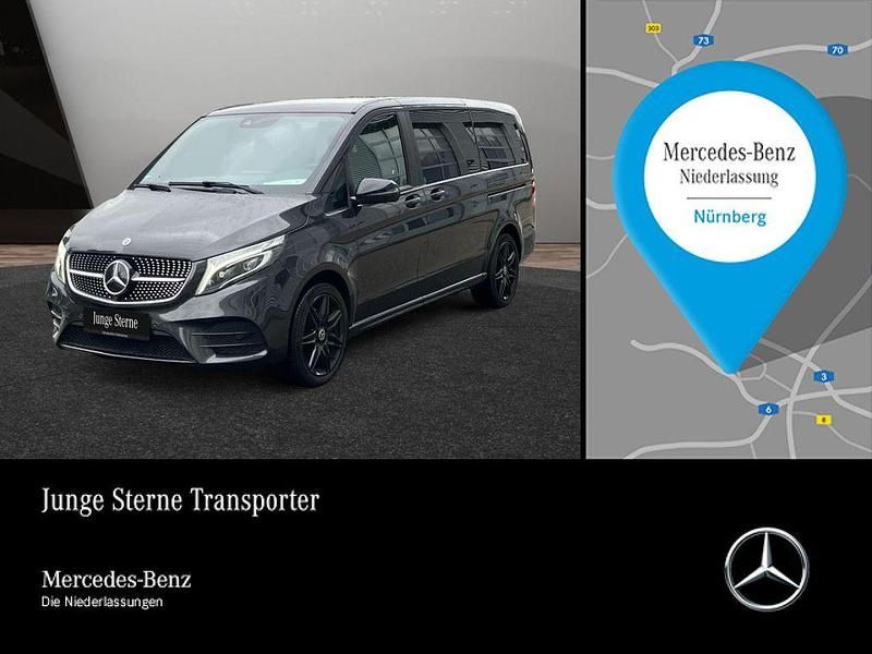 Grau Gebraucht 2022 Mercedes V300 Avantgarde Edition Van / Kleinbus | 51.990 € (Fairer Preis) - Bild 1/4