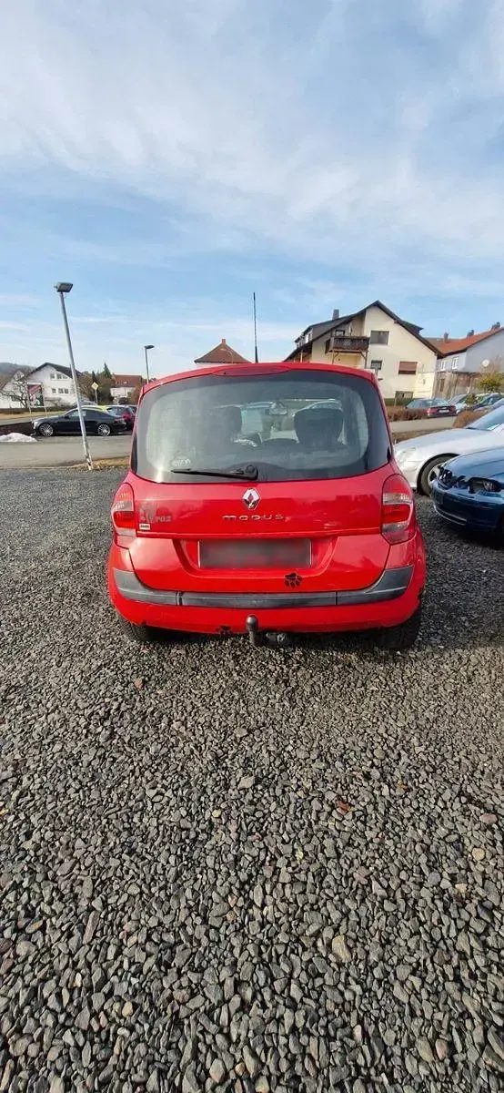Gebraucht Renault Modus Avantage 86 PS (63 kW) 2008 Rot Van / Kleinbus