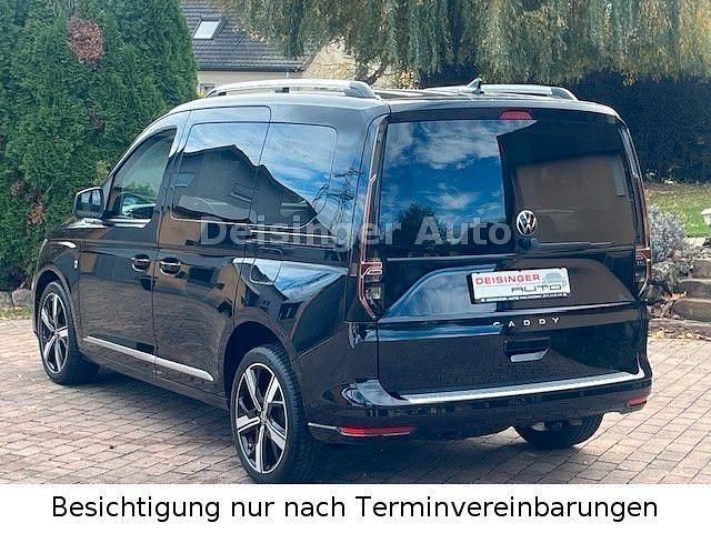 Gebraucht VW Caddy Style 122 PS (89 kW) 2024 Deep black perleffekt Van / Kleinbus