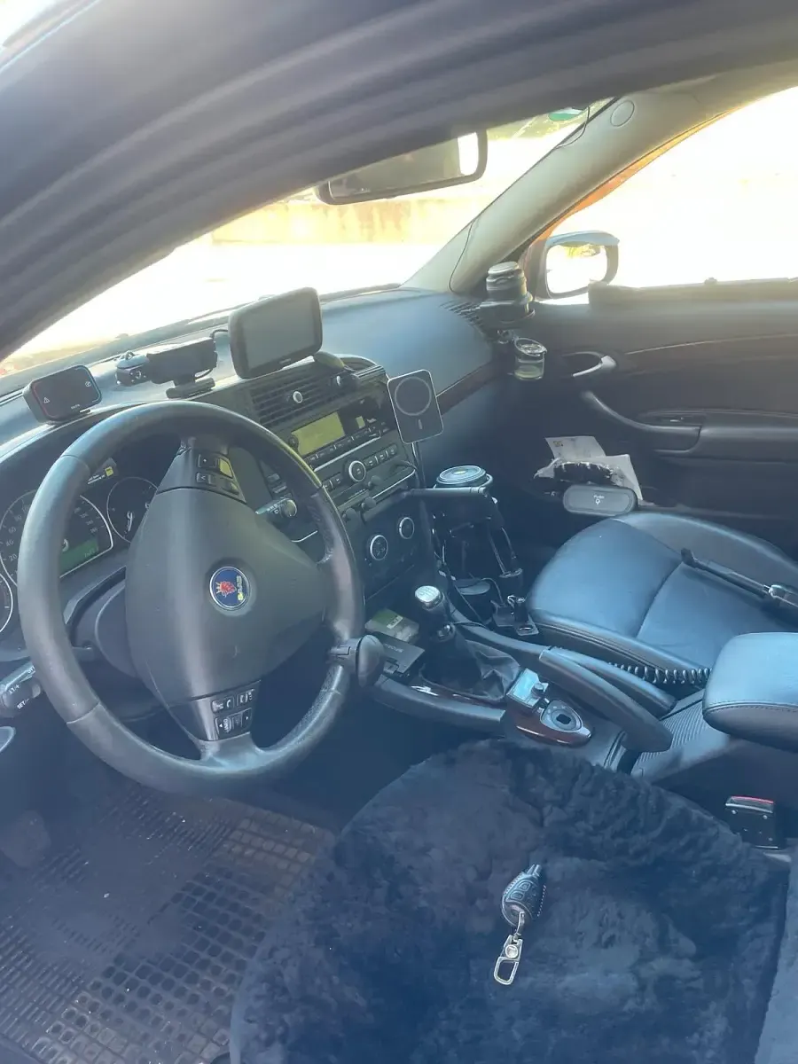 Gebraucht Saab 9-3 150 PS (110 kW) 2008 Schwarz Kombi