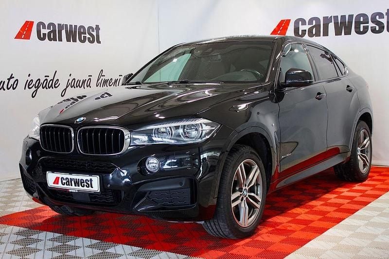 Schwarz Gebraucht 2019 BMW X6 M Sport SUV | 39.500 € (Guter Preis) - Bild 1/4