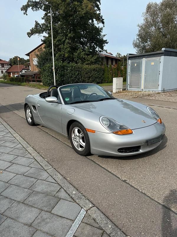 Gebraucht Porsche Boxster 220 PS (161 kW) 1999 Silber Cabrio
