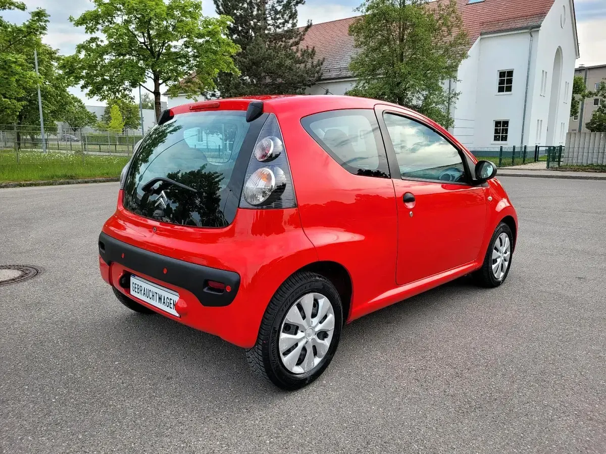 Gebraucht Citroën C1 68 PS (50 kW) 2009 Rot Kleinwagen