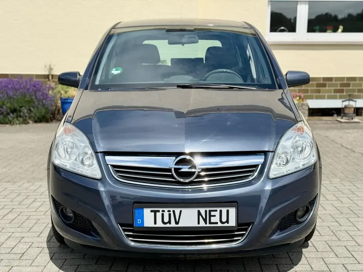 Gebraucht Opel Zafira 116 PS (85 kW) 2009 Blau Van / Kleinbus