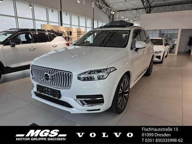 Crystal white / metallic Gebraucht 2022 Volvo XC90 Ultimate SUV | 57.980 € (Etwas zu teuer) - Bild 1/4