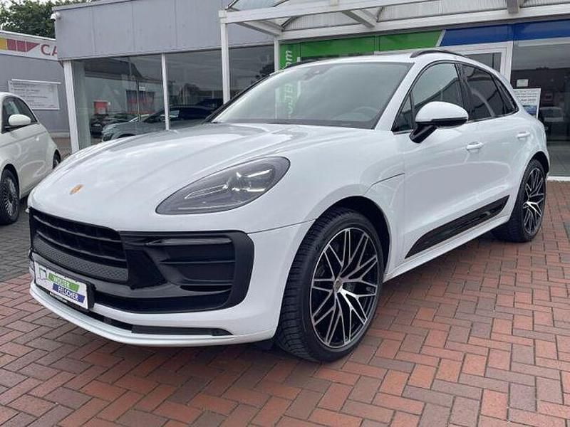 Carraraweissmetallic Gebraucht 2022 Porsche Macan SUV | 64.780 € (Fairer Preis) - Bild 1/4