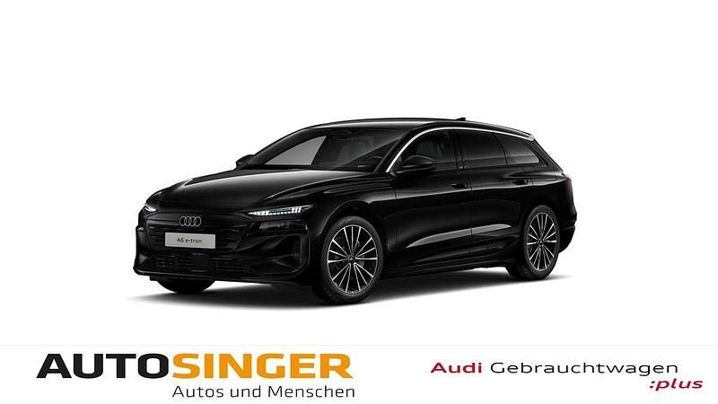 Mythosschwarz metallic Gebraucht 2025 Audi A6 e-tron Performance Kombi | 63.850 € (Superpreis) - Bild 1/4